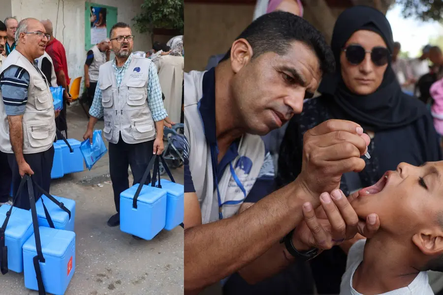 Polio vaccination effort intensifies in conflict-stricken Gaza