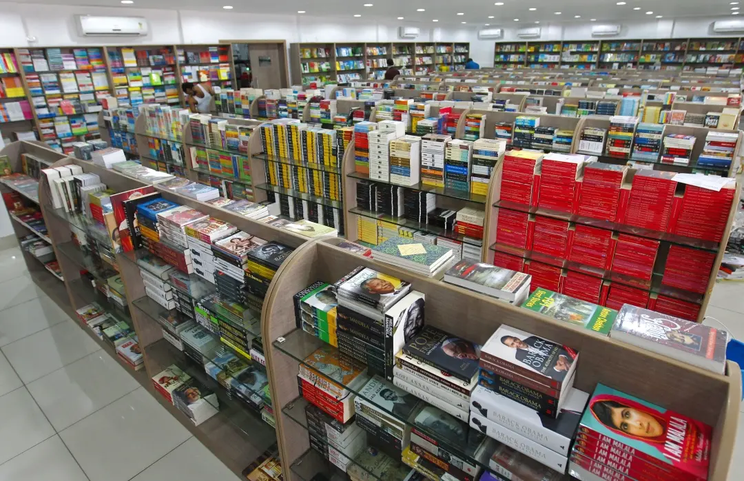 Mathrubhumi Books stall at Rajaji road, Kozhikode | Photo: KK Santhosh