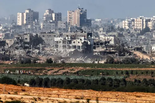 Israel pressed on two-state solution as forces hammer south Gaza