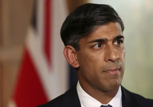 Britain's Prime Minister Rishi Sunak. l File Photo: AP