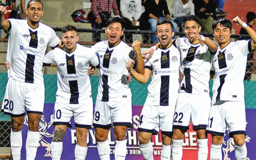 Elated Mohammedan Sporting Club players. | File Photo