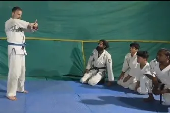 Watch Rahul Gandhi teach kids Jiu-Jitsu; hints at next Bharat Jodo Yatra