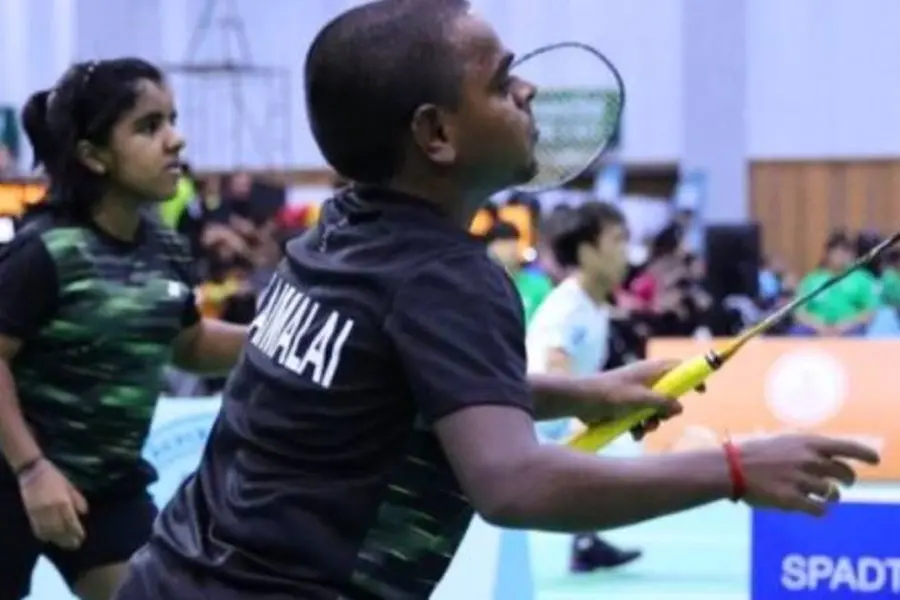 Para Badminton Mixed Doubles: Sivarajan and Nithya defeated comprehensively by Miles and Jayci