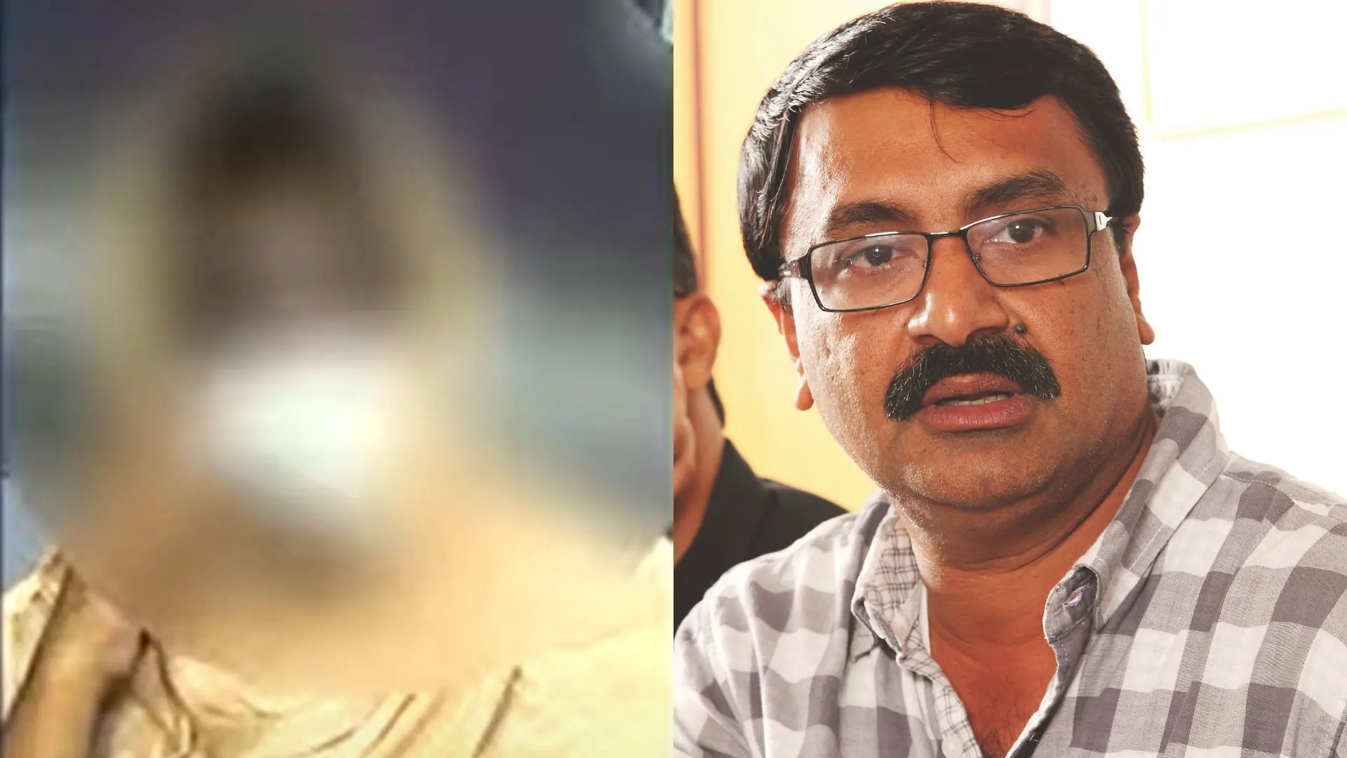 Complainant (L), VK Prakash (R)