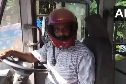 BJP's 12-hour Bengal Bandh: Bus drivers wear helmets, security tightened
