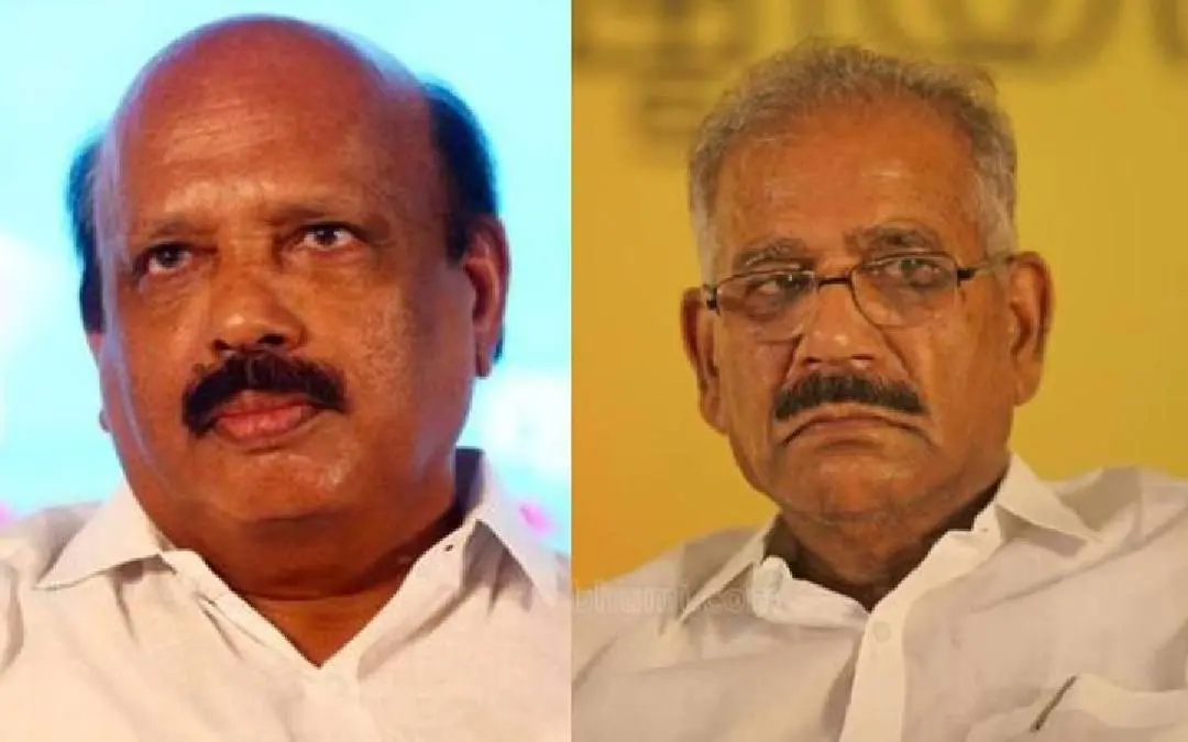 From (L) Thomas K Thomas and AK Saseendran. | Photo: MBI