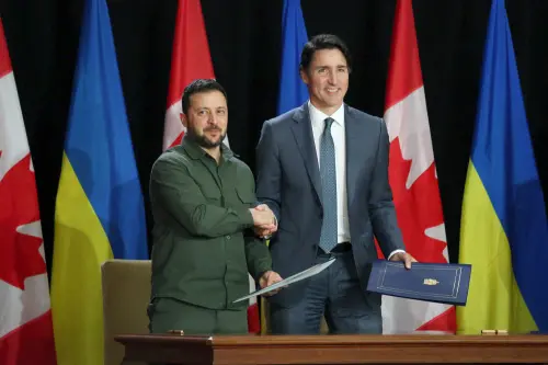 Ukraine's Zelensky bolsters war support in Canada trip
