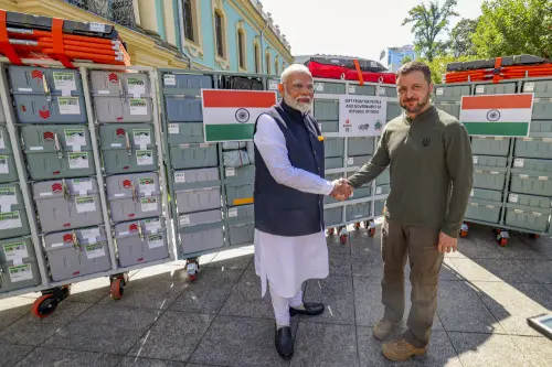 I am very thankful to Modi for coming to Ukraine: President Zelenskyy