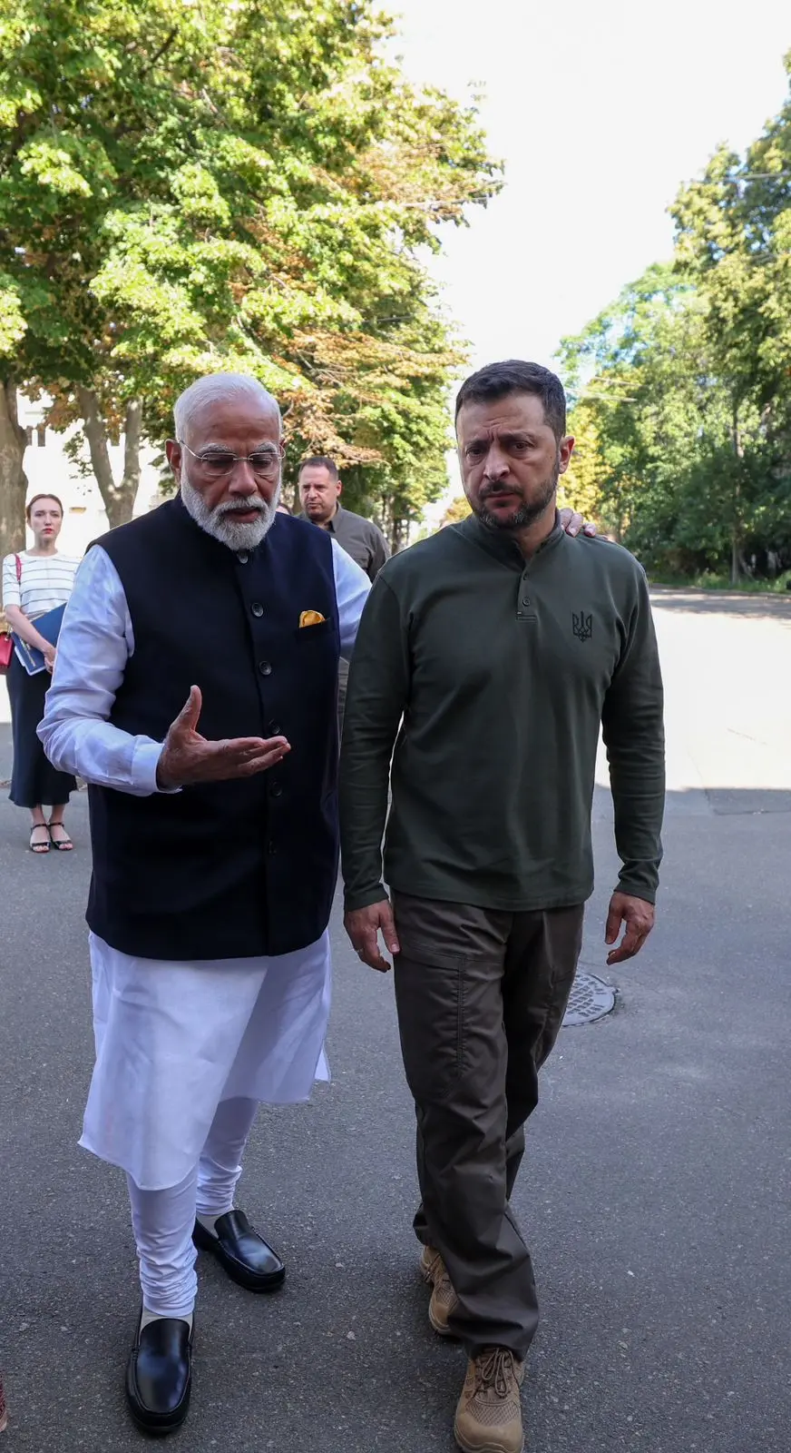 PM Modi with Zelenskyy