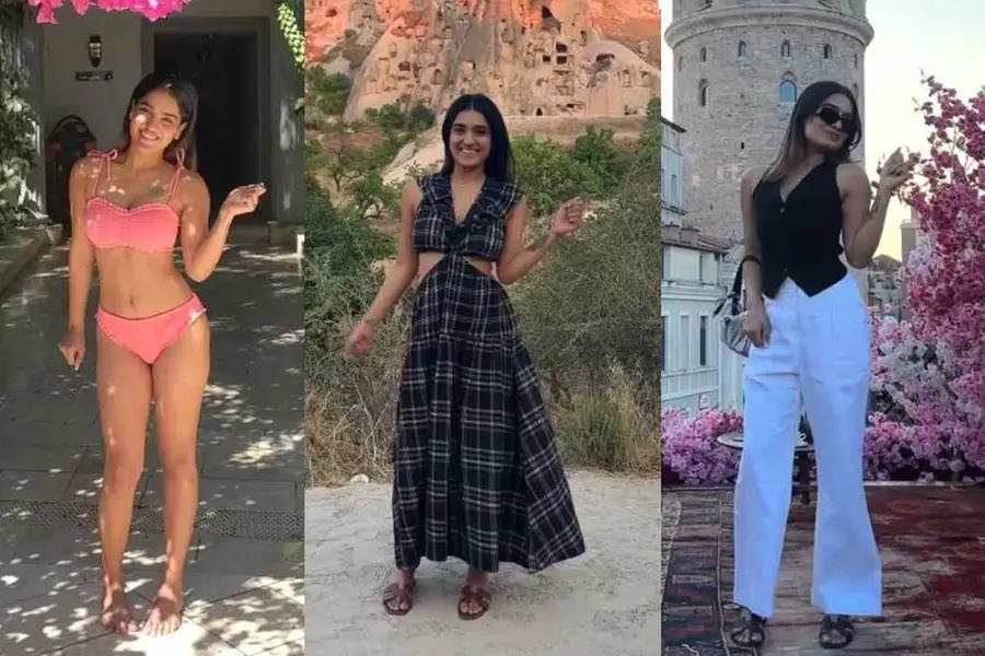 'Let's Dance', Saniya Iyappan slays with stylish dance video in Turkey
