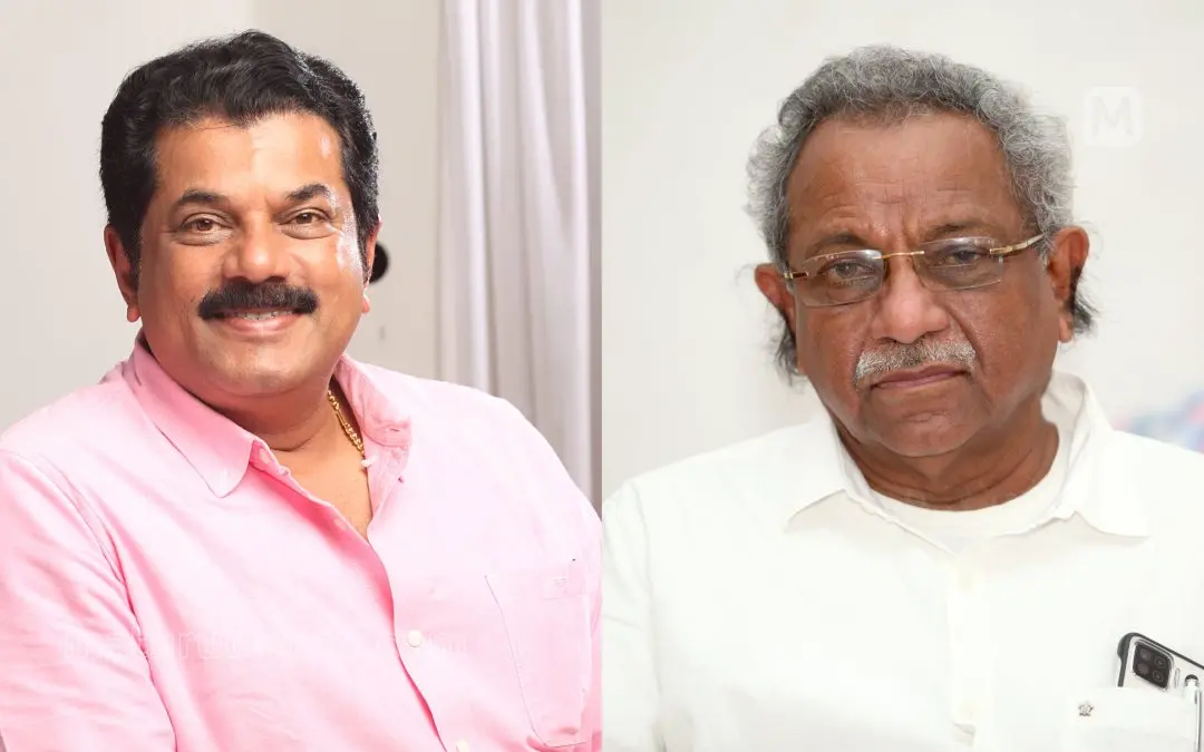 Mukesh and Shaji N Karun