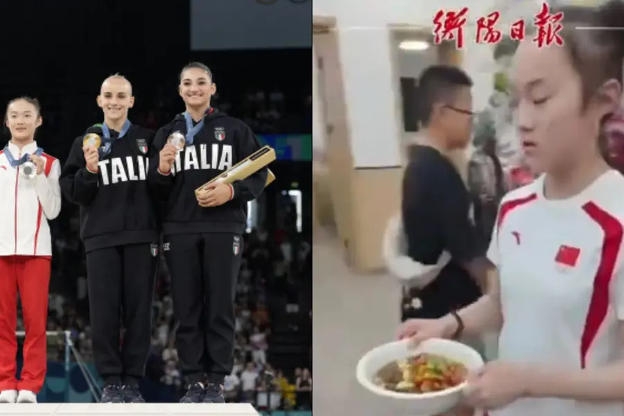 Video of Olympic medal winner serving food in restaurant goes viral | Watch