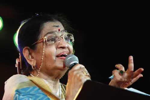 P Susheela's health stable, may leave hospital on Tuesday