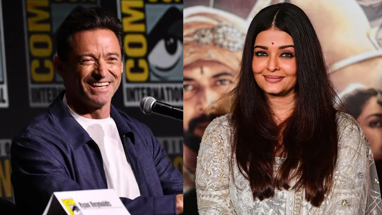 Hugh Jackman, Aishwarya Rai | AFP