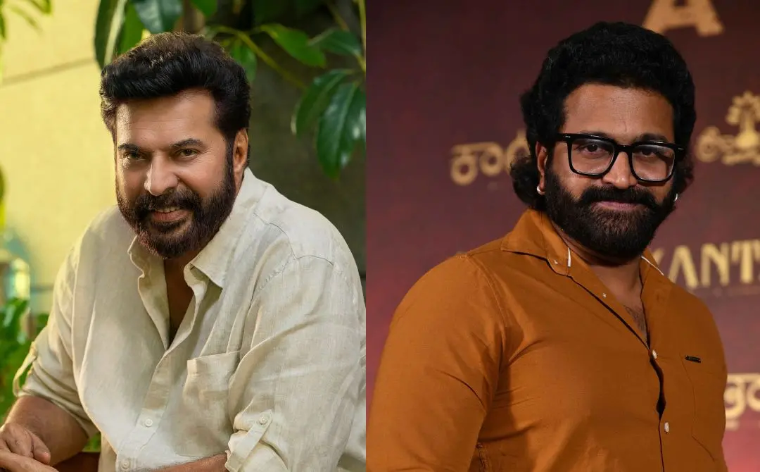 Mammootty, Rishab Shetty | Photo: www.facebook.com/Mammootty, www.facebook.com/HombaleFilms