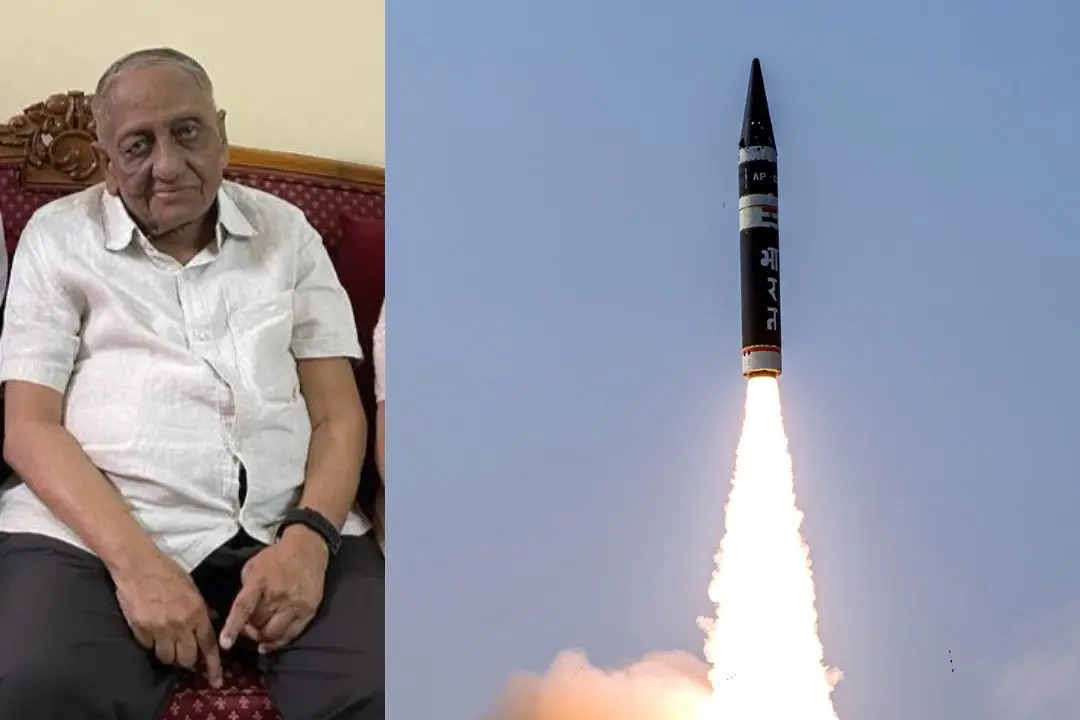 Ram Narain Agarwal-Agni missile | Photos: ANI