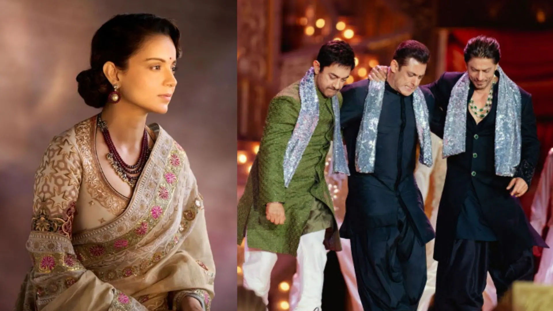 Kangana Ranaut, Shah Rukh, Salman and Aamir Khan