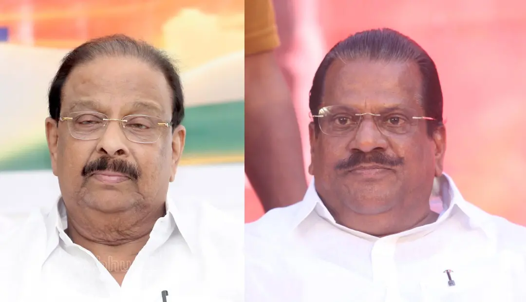 കെ. സുധാകരൻ, ഇ.പി ജയരാജൻ | Photo: Mathrubhumi