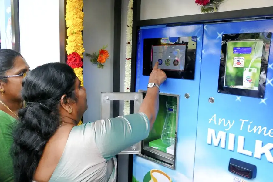Idukki district's first 24-hour milk ATM opens in Munnar