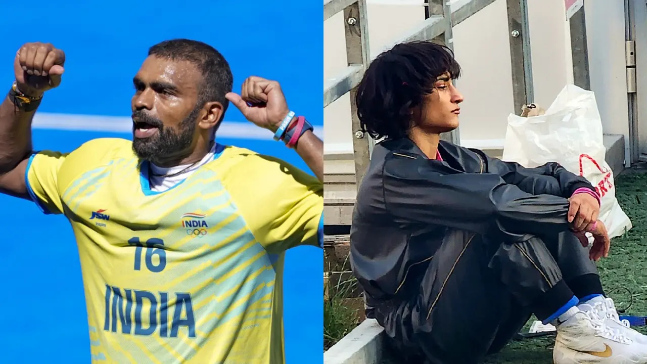 PR Sreejesh, Vinesh Phogat | ANI,PTI