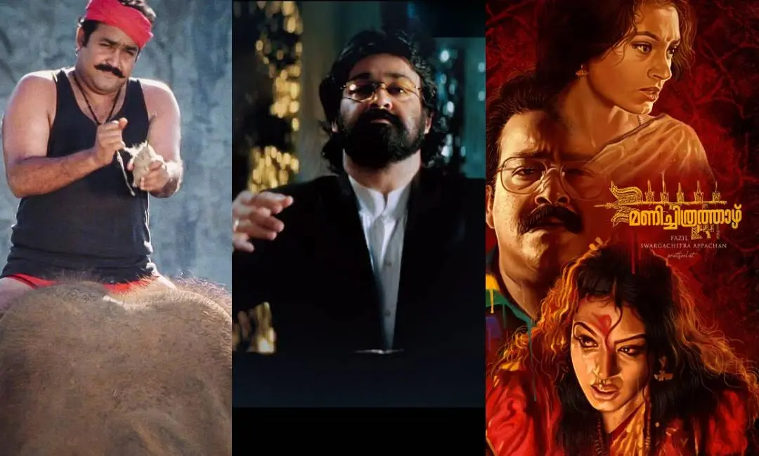 Stills from 'Spadikam', 'Devadoothan', poster of 'Manichitrathazhu'