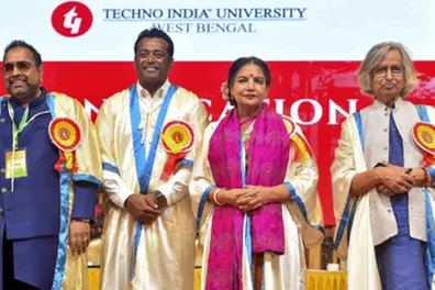 Shabana Azmi, Shankar Mahadevan and Leander Paes awarded honorary doctorates by Techno India varsity