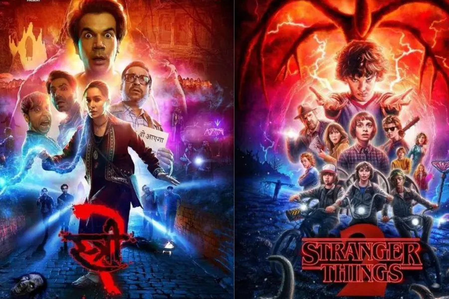 Fans find uncanny resemblance in 'Stree 2’ and ’Stranger Things 2’ posters