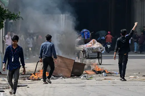 Protesters set fire to Bangladesh state TV headquarters, many trapped inside: Report