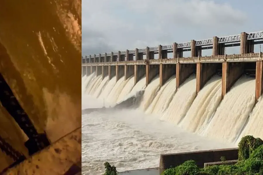 Flood alert in Andhra Pradesh as Gate of Tungabhadra Dam washed away