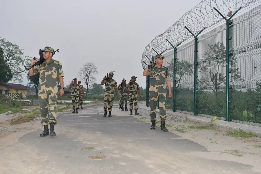 Meghalaya villagers fortify bamboo fence amid Bangladesh unrest