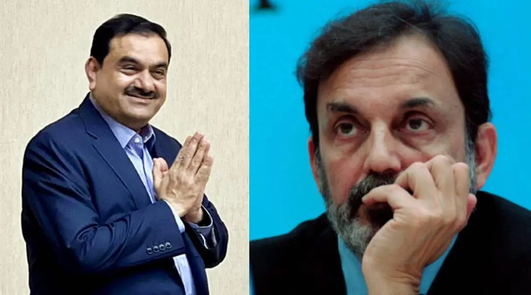 Gautam Adani, Prannoy Roy | Photo | ANI, PTI