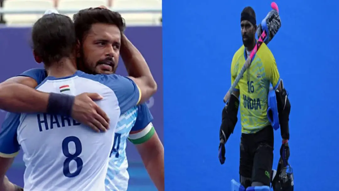 From (L) Harmanpreet Singh and PR Sreejesh. | Photo: Agencies