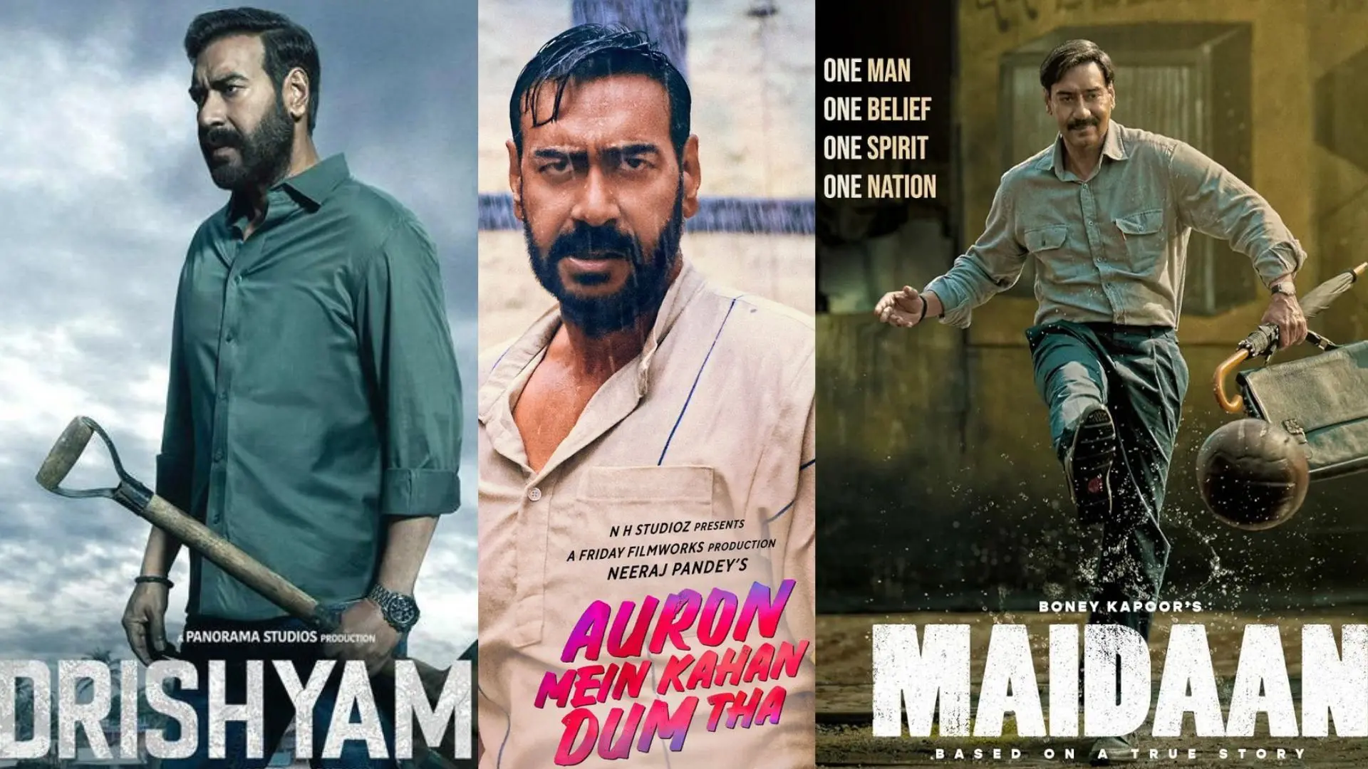 'Drishyam 2', 'Auron Mein Kahan Dum Tha', 'Maidaan'