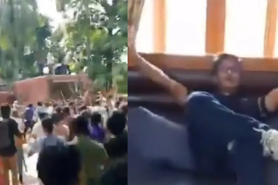 Watch: Protesters storm PM's palace after Sheikh Hasina flees country