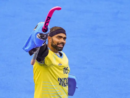 PR Sreejesh in Paris | Photo: PTI