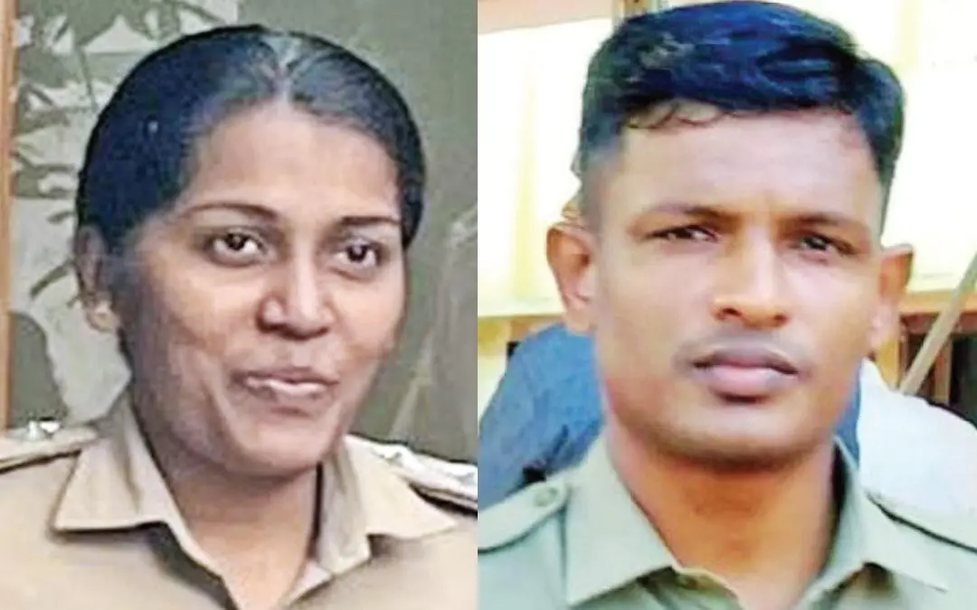 SI Shaija, CPO A Nishad