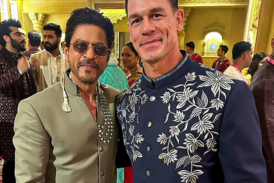 Meeting Shah Rukh Khan was an emotional moment, says star-struck John Cena