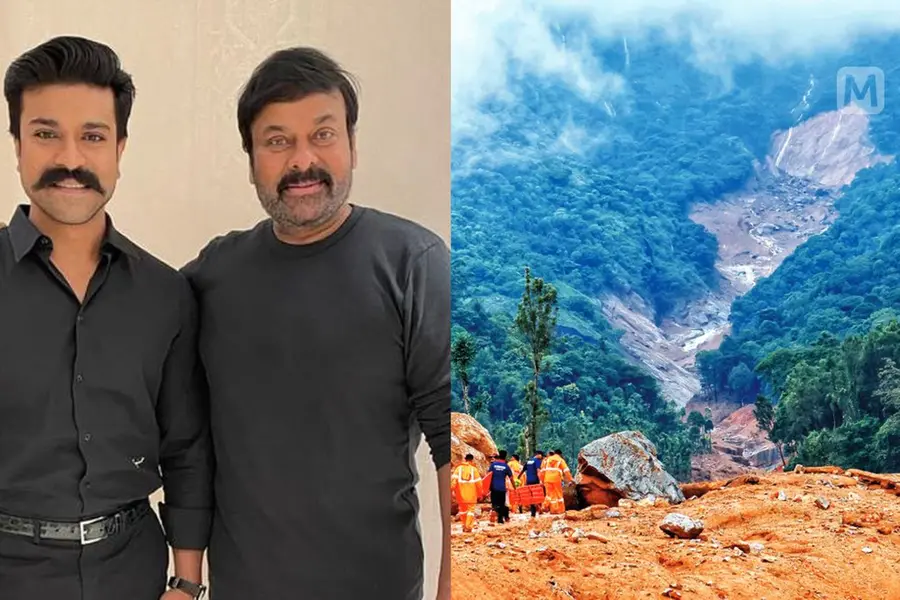 Chiranjeevi and Ram Charan donate Rs 1 crore to Wayanad landslide victims