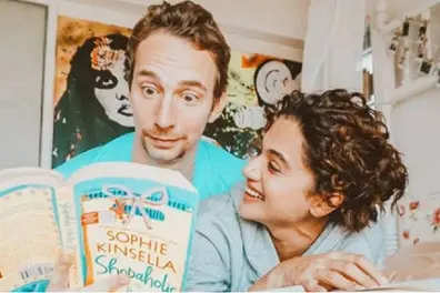 Tapsee's playful advice to retired Mathias: 'Prepare dinner, keep the house clean!'