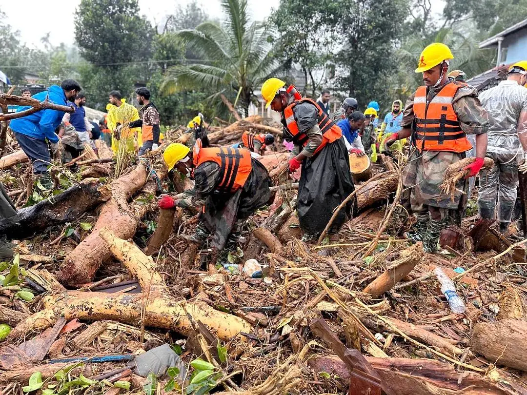 Rescue operation in Wayanad | File photo: ANI
