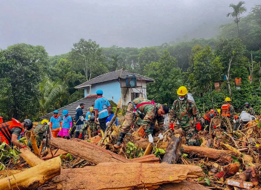 Rescue operation underway after landslides | File photo: PTI