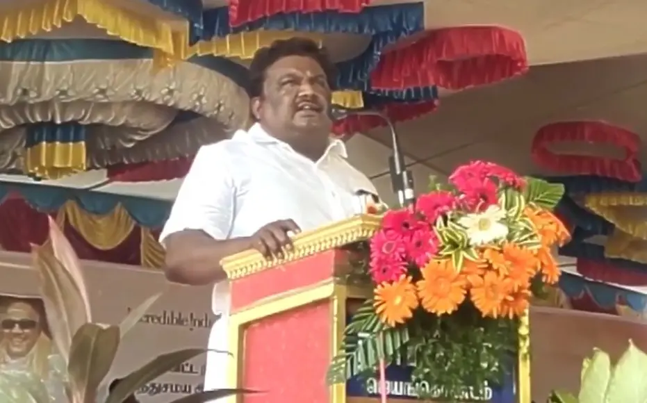 Minister S S Sivasankar