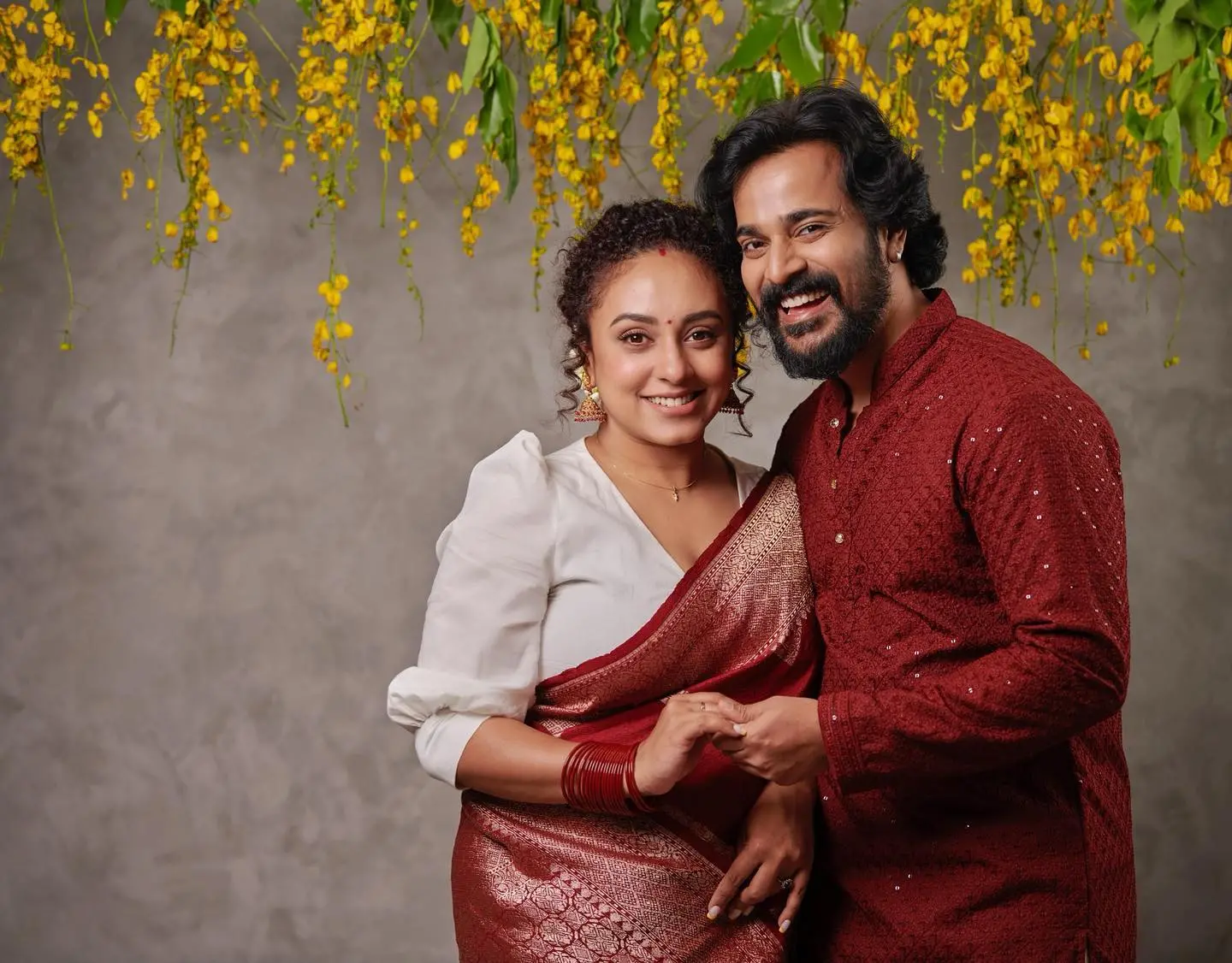 Pearle Maaney, Srinish Aravind | facebook.com/PearleMaaneyOnline