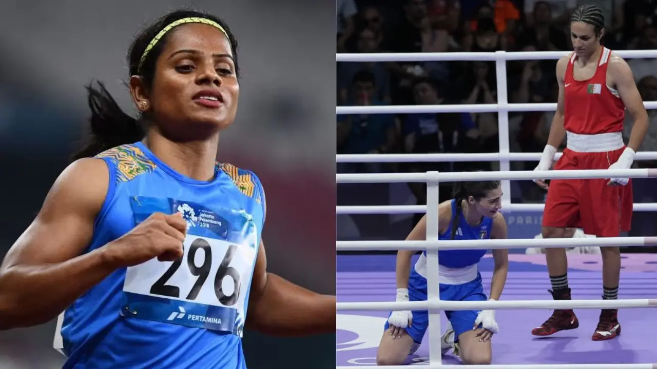 Dutee Chand, Angela Carini and her opponent Imene Khelif