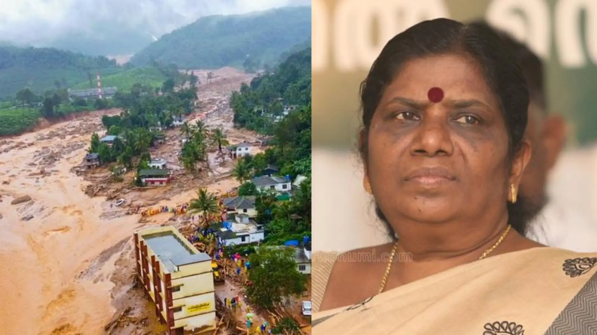 Wayanad landslide, Minister J Chinchurani