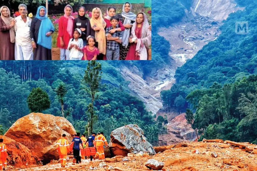Wayanad landslide: Relatives in despair as 11-member family goes missing
