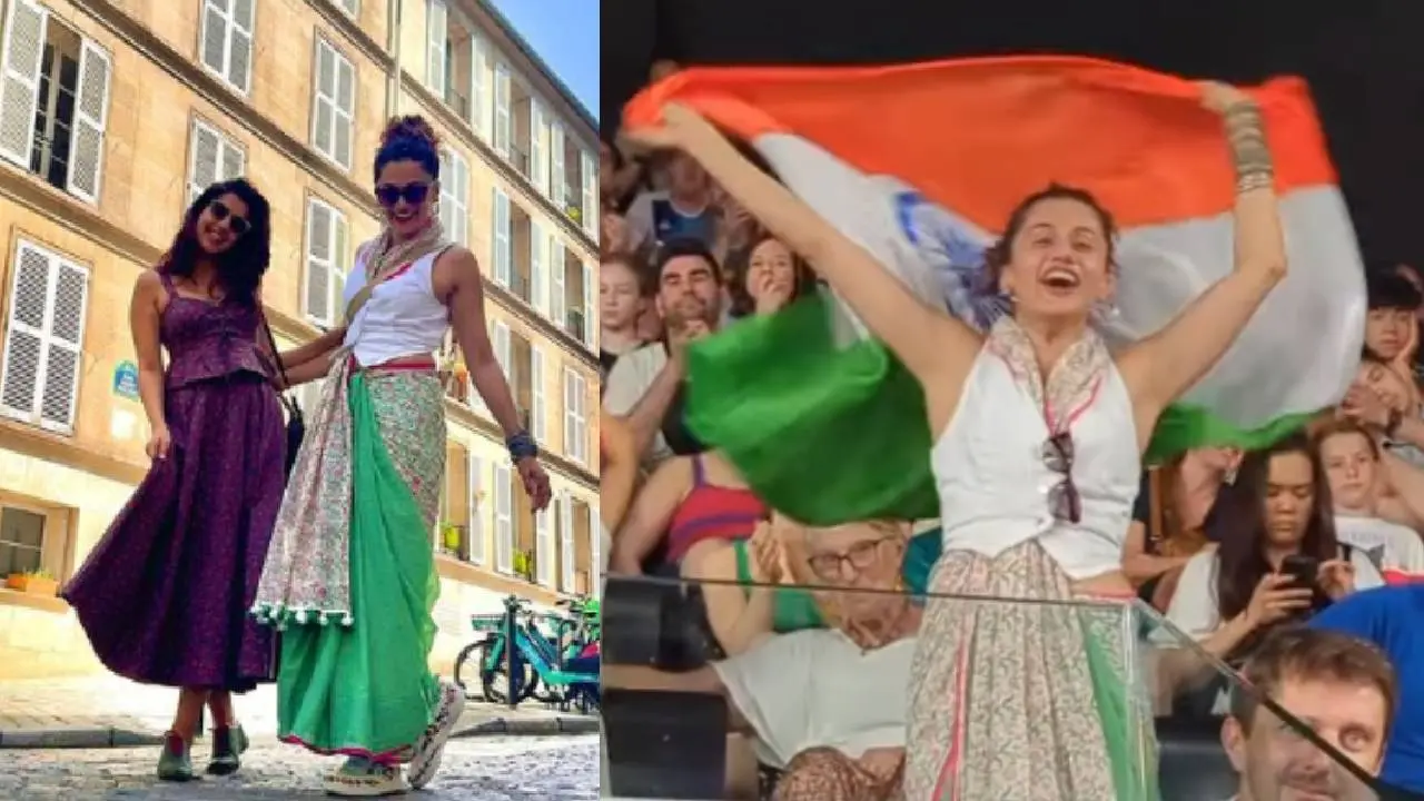 Taapsee Pannu in Paris
