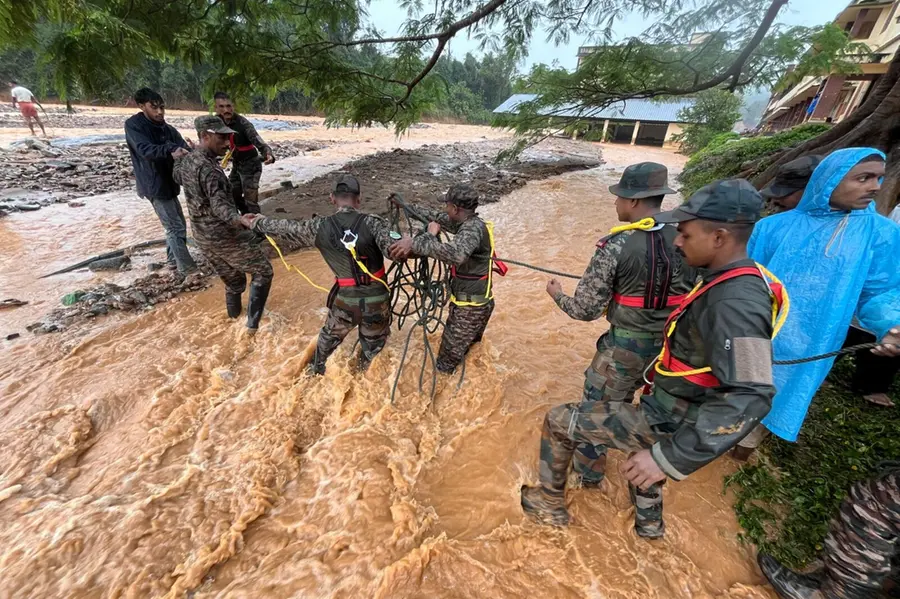 Wayanad landslides: Saviours in uniform rescue hundreds | WATCH