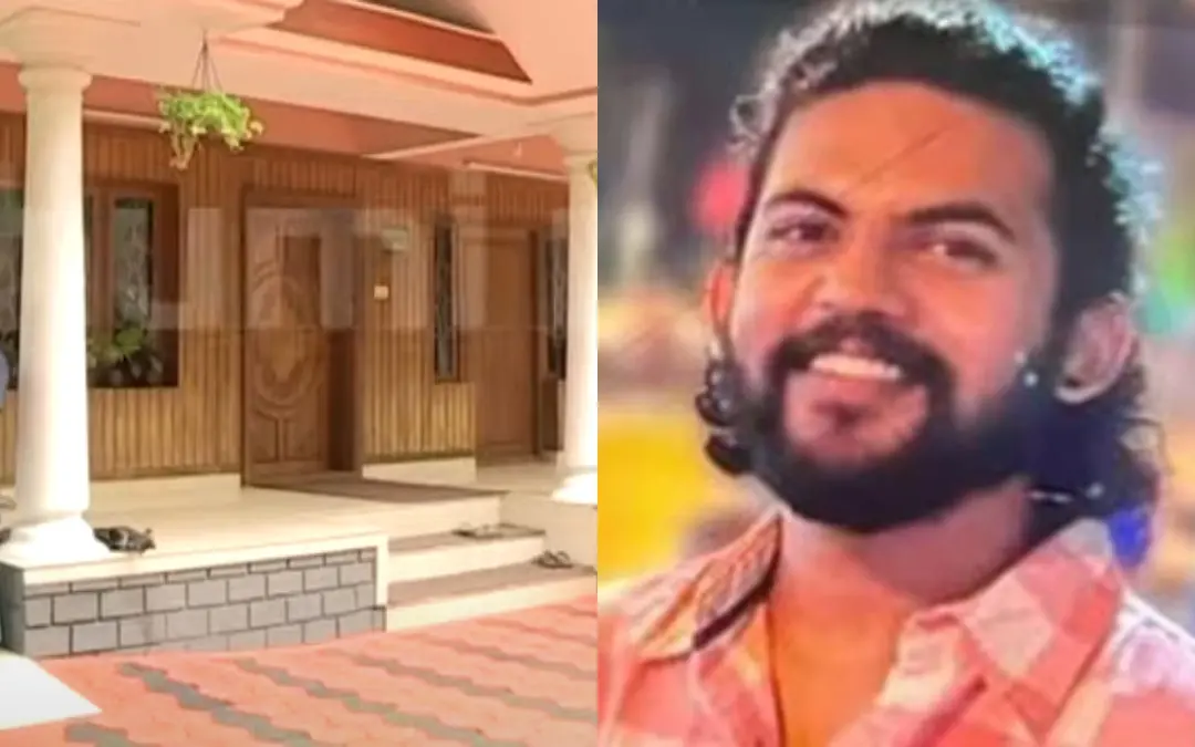 Nevin's house in Malayattoor, Nevin Delvin | Photo: Screen grab/ Mathrubhumi News, Special arrangement