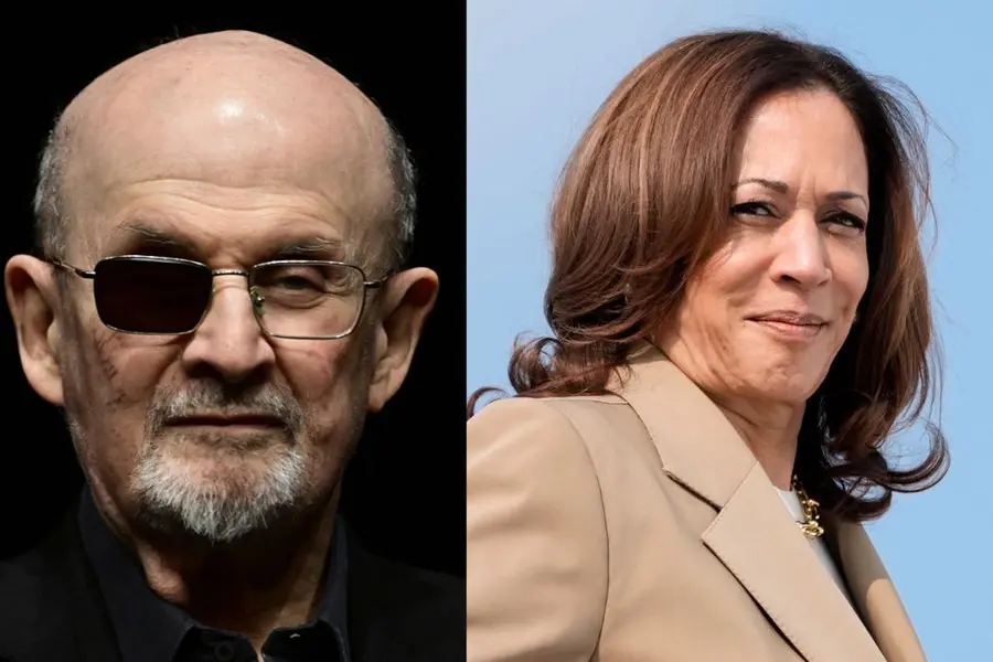 Salman Rushdie backs Kamala Harris for US presidency